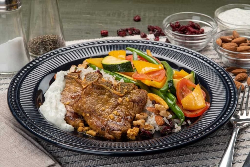 T boncitos al curry con salsa de yogurt